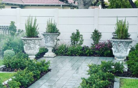 paving garden area